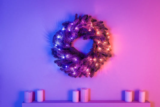 Twinkly Pre-lit Wreath