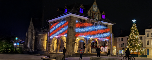 Profesjonalne oświetlenie świąteczne zewnętrzne LED | Twinkly Pro