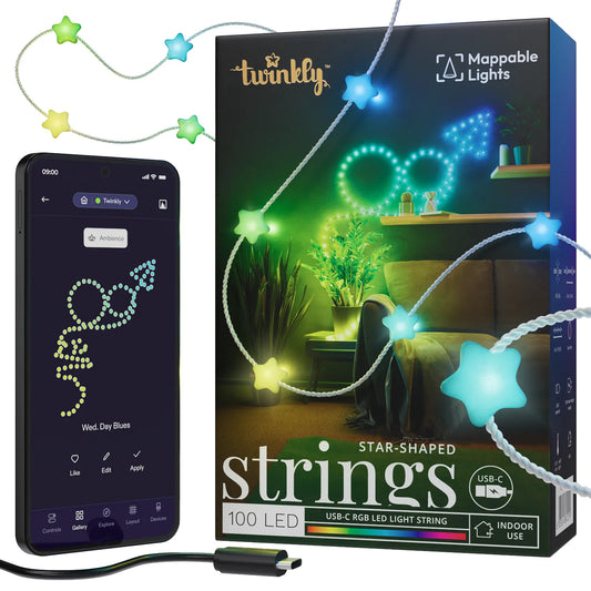 Twinkly Strings USB-C – Sterne