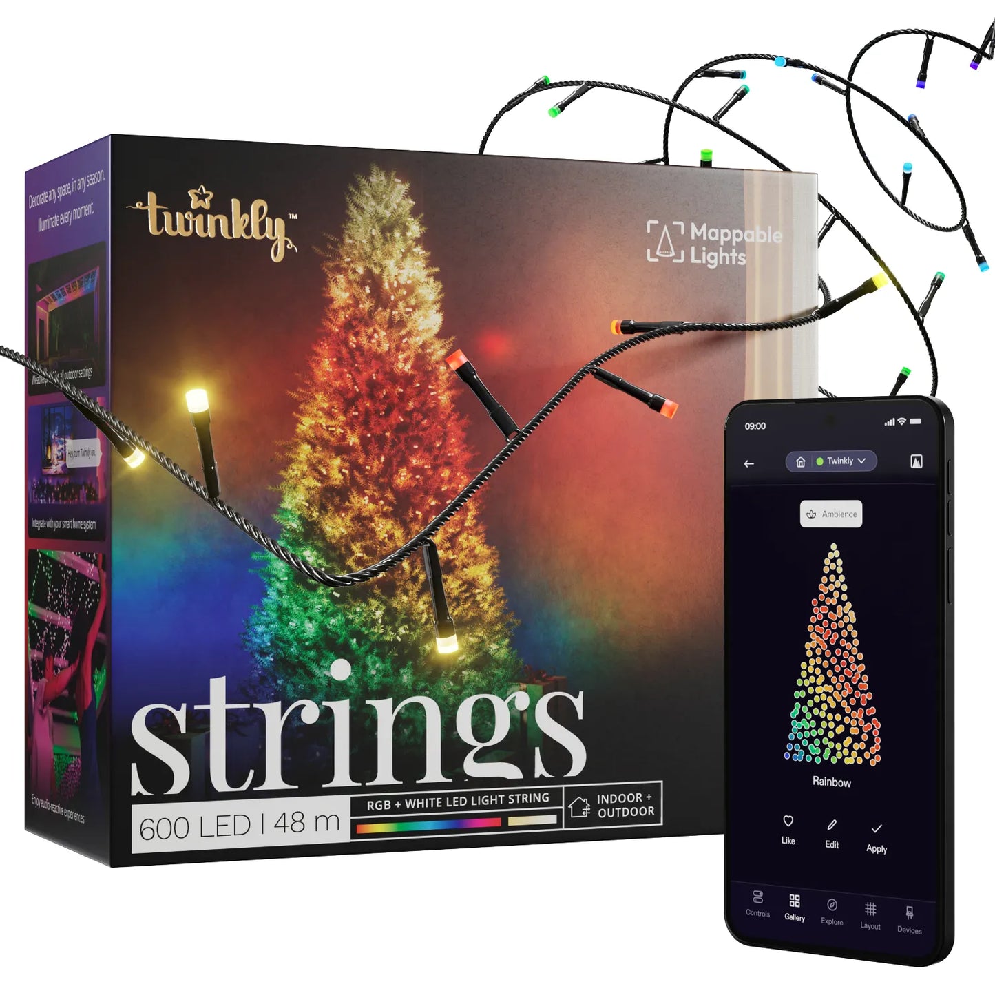 Twinkly Strings RGBW