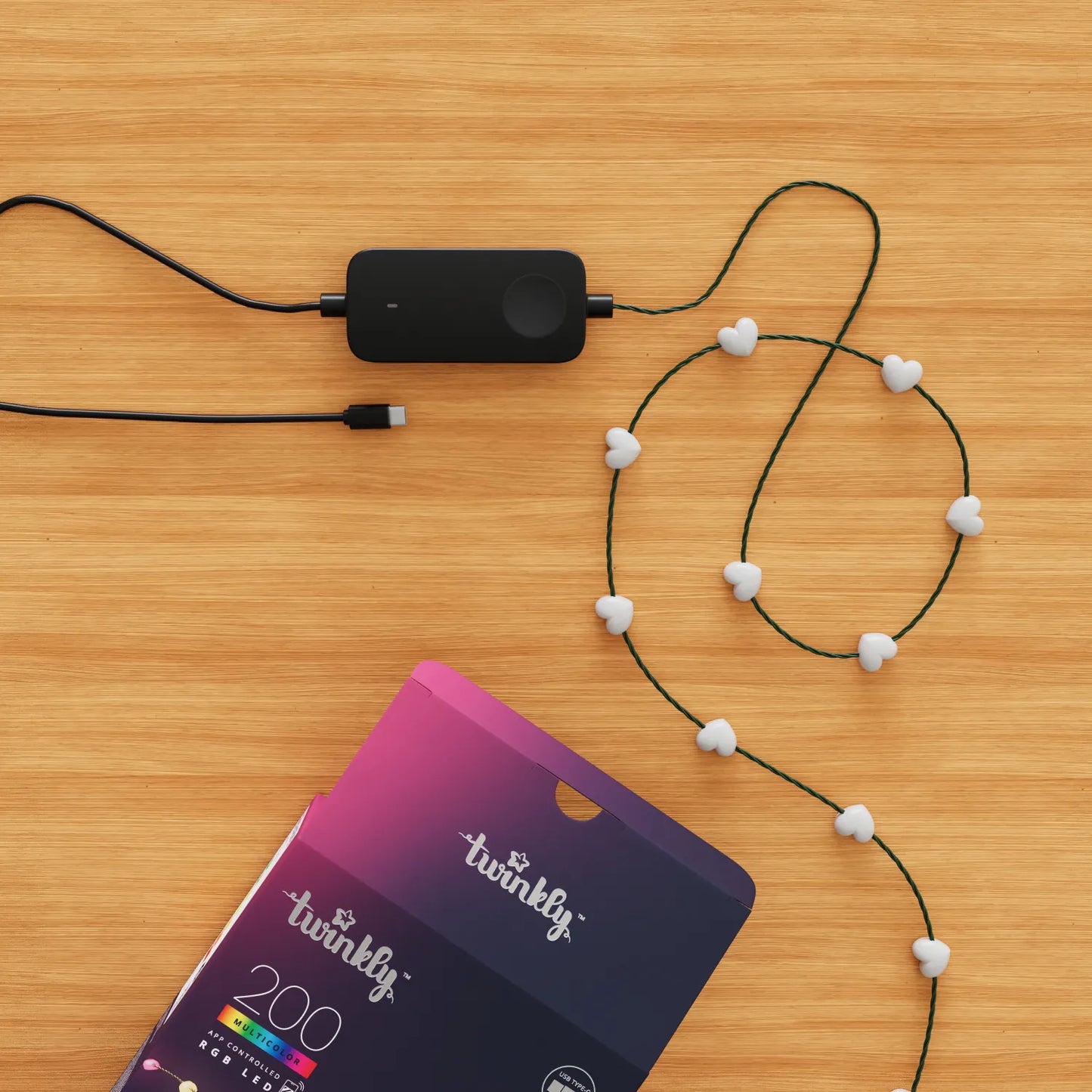 Twinkly Strings USB-C – Herzen