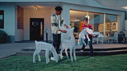 Twinkly 3D Reindeers Hirschkuh